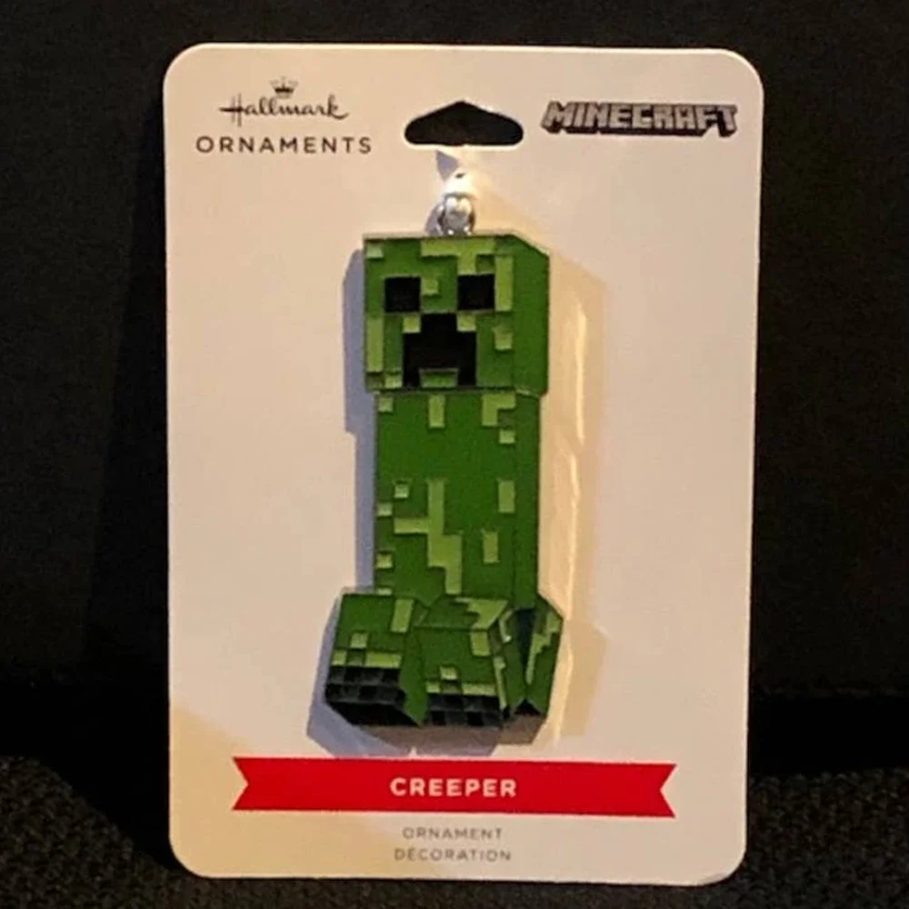 Creeper‎ #0009-MINECRAFT Hallmark Enamel Ornament~~NWT